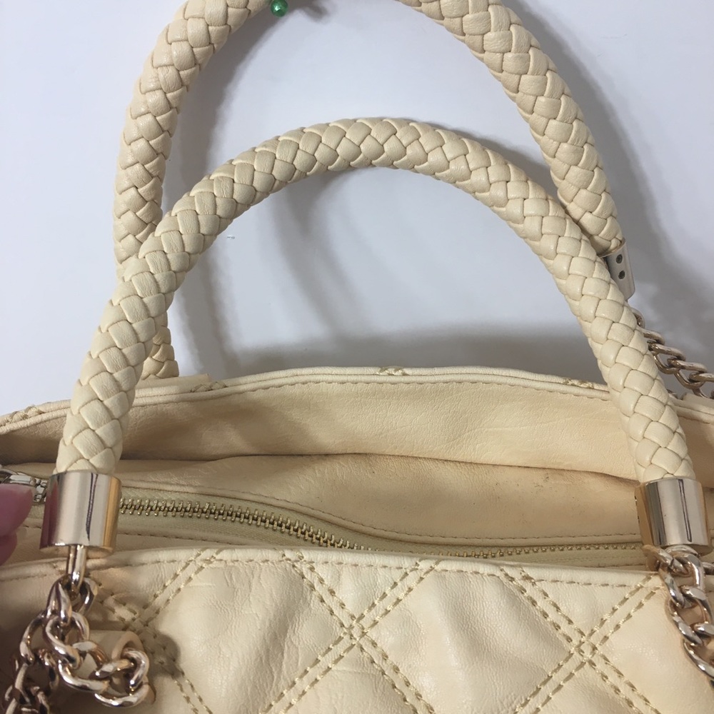 Bebe “Catherine” Butter Yellow Quilted Bag - Picture 16 of 16
